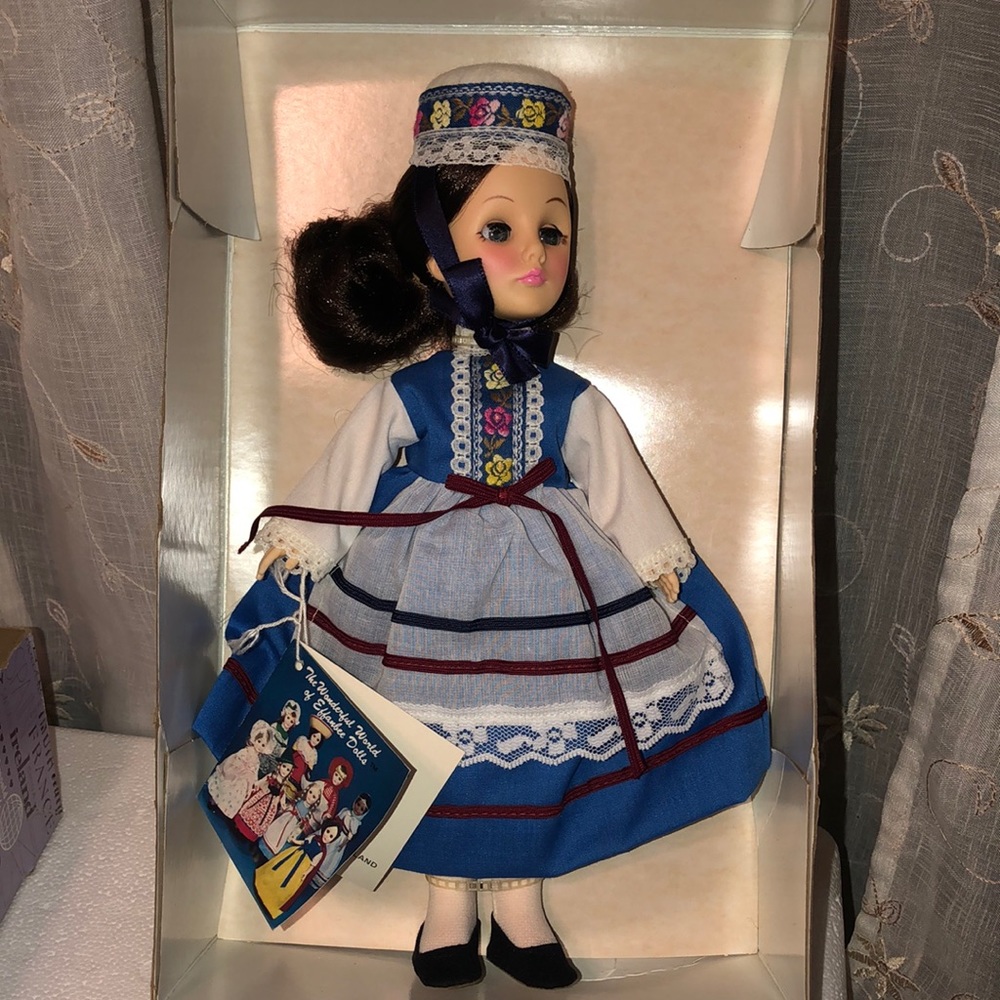 Vintage Effanbee France Doll 11” New